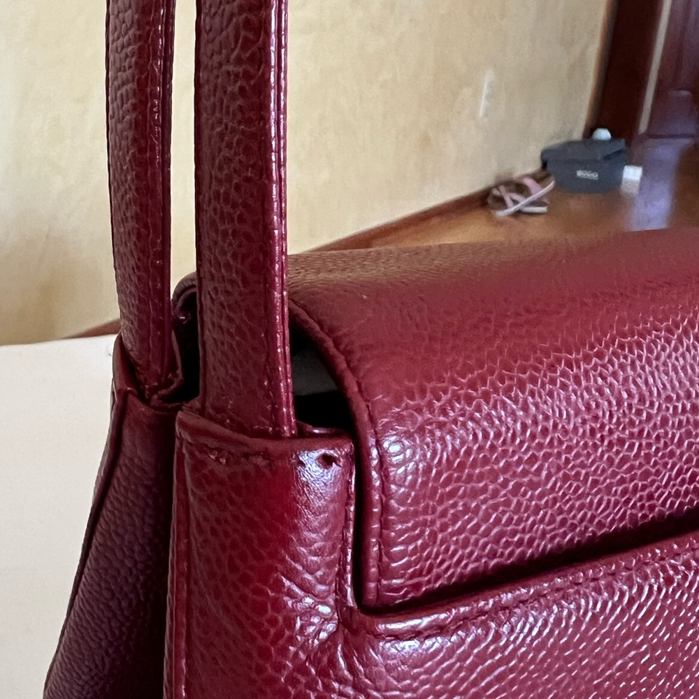 Chanel Envelope Flap Bag dark red - Picture 12 of 17